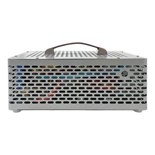 itx刀卡机箱桌面迷你手提机箱卧式便携diy电脑HTPC支持17*17主板