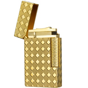 英国GBI大船黄铜朗声打火机2025新款送男士商务高端礼品充气正品