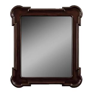 法式复古浴室镜酒店方形洗手台化妆镜民宿中古风台盆洗漱装饰镜子