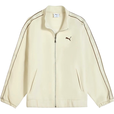 puma彪马男女-RETRO TAPE Track 运动健身夹克外套63571587