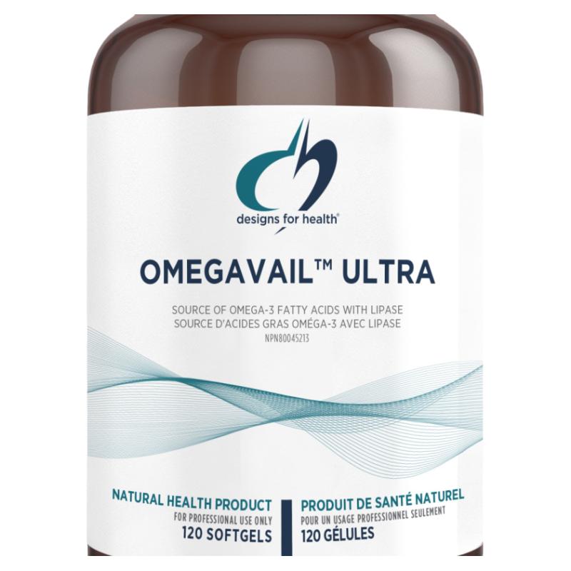 Designs for Health OmegaAvail Ultra 深海浓缩鱼油不含D3/K