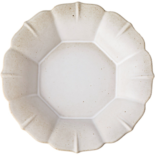 芦苇〖粗陶集合〗复古手作陶瓷碗盘子日式菜盘沙拉盘民宿餐具微瑕