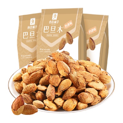 良品铺子杏仁坚果零食120g×3袋