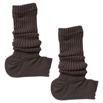 袜套冬加厚堆堆袜配勃肯鞋小腿袜