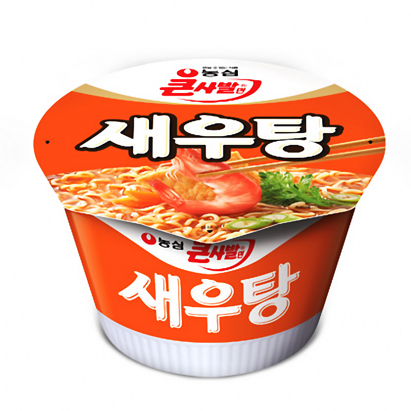 韩国进口方便面农心鲜虾汤面