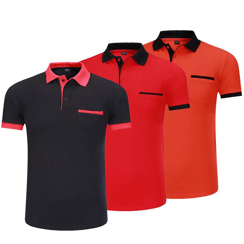 定制服务员工作服短袖T恤