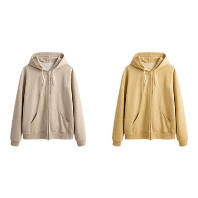 COZYFIT宽松连帽卫衣外套女