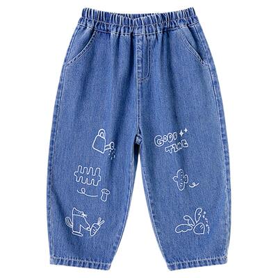 嘟嘟家儿童裤子春款男童牛仔裤