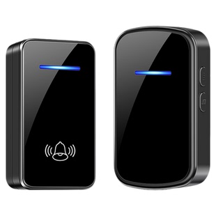 智能识别按钮无线家用老人呼叫器电门铃远距离穿墙宽电压110V220V