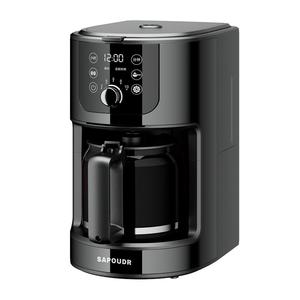 赛普达全自动咖啡机家用美式滴漏小型一体办公室现磨智能研磨一体