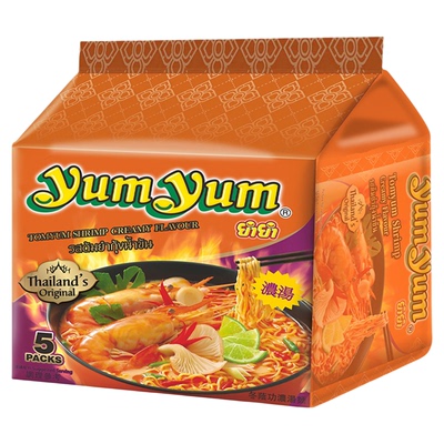 yumyum/养养泰国进口酸虾浓汤面