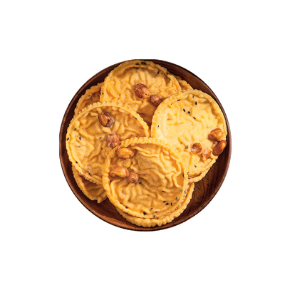 江西赣南特产月亮巴花生巴油炸粑饼独立包装客家零食小吃好吃的