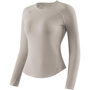 361加绒瑜伽服女2026年冬季长袖健身衣服训练服跑步保暖运动上衣