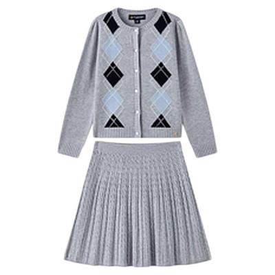 elandkids女童针织套装