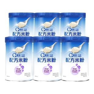 嘉宝PHW部分水解蛋白益生菌高铁米粉6罐