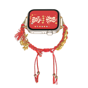 适用华为fit4表带编织系列新款fit3手表智能watchfit2腕表高级感1