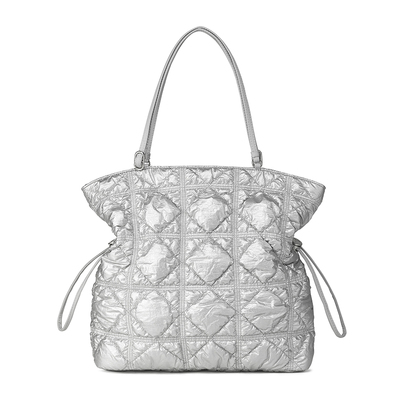 大号抽绳手提单肩云朵福袋包