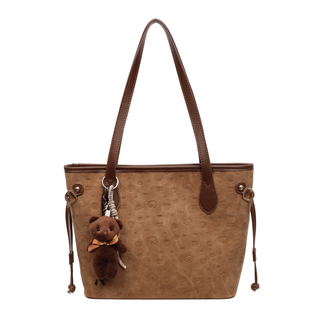 复古通勤包包女式2025新款冬季小众轻奢高级感单肩包大容量托特包