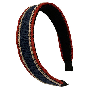 大miu子~高级重工针织发箍头箍发卡气质韩国发饰头饰配色超绝