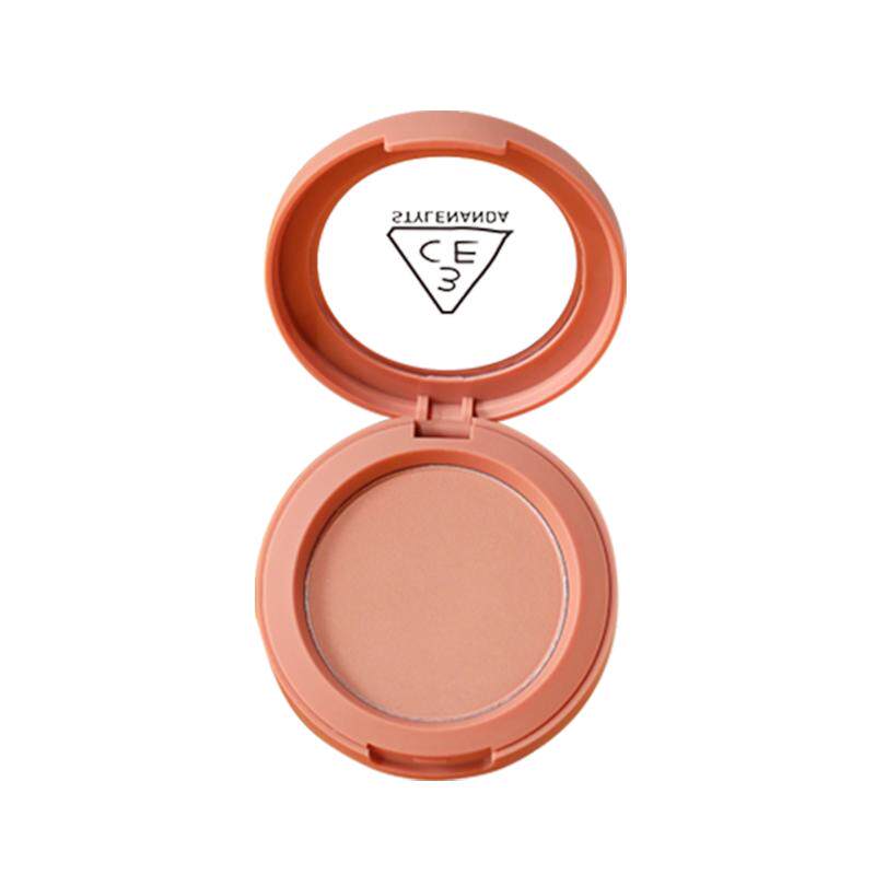 【达人直播】3CE单色腮红 膨胀收缩高光修容新手裸粉色显白NHO