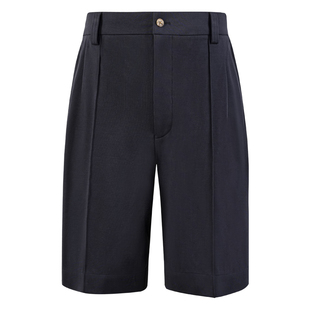 【运动学院风】CULTUM复古棉质针织直筒休闲短裤男休闲宽松五分裤