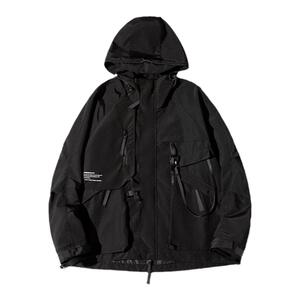 AOGZ潮牌工装外套男女款秋冬机能风美式加绒夹克棉服三合一冲锋衣