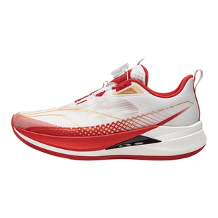 李宁赤兔9PRO儿童专业跑步鞋2026春季男童运动鞋青少年红色新年鞋