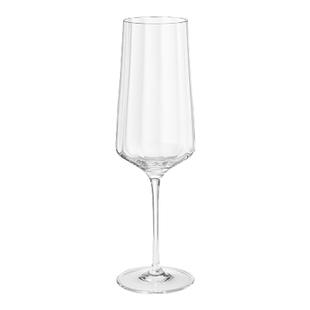 新年礼物GeorgJensen乔治杰生BERNADOTTE长笛形香槟酒杯六只