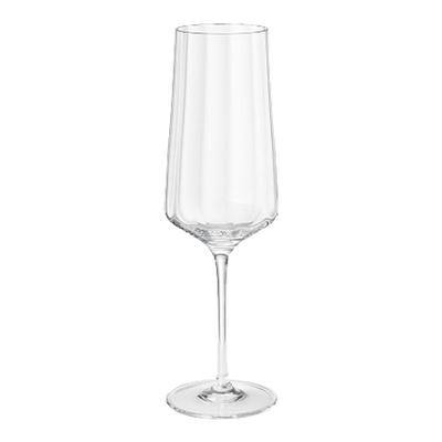 新年礼物GeorgJensen乔治杰生BERNADOTTE长笛形香槟酒杯六只