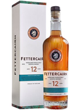 洋酒fettercairn费特12年威士忌