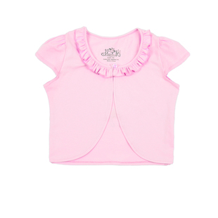 儿童短袖舞蹈披肩上衣夏季空调房显瘦外搭女童芭蕾舞蹈保暖不着凉