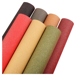 全开1开2K4开8开彩烙纹理纸暖秋坤灵纸100克g幼儿园源环创卡纸松花抹茶森林绿杏色精选包装纸黄棕色背景纸