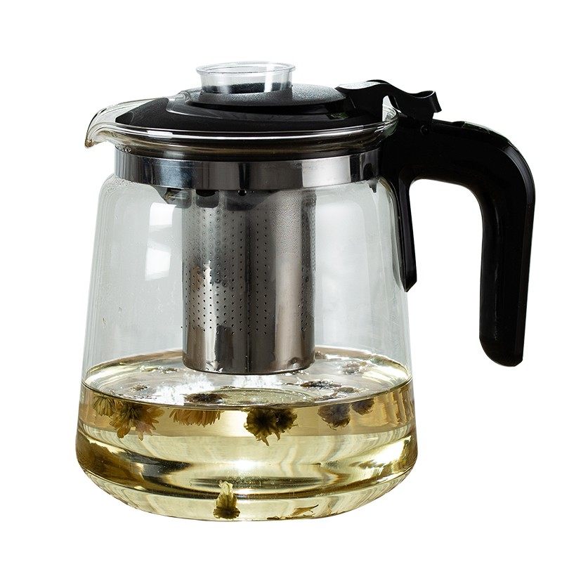茶吧机原装玻璃壶耐热配件带过滤泡茶大号通用加厚养生保温茶壶