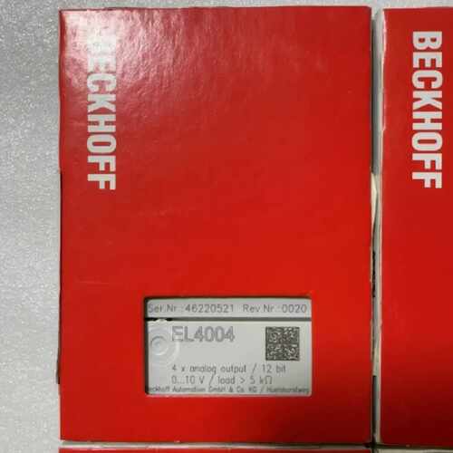 议价原装倍福模块EL4004 EL5001 EL3062 EL3024 EL5101 EL6002 现