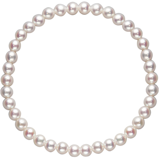 海氏珠宝诸暨3mm天然珍珠手链正圆baby小米珠手串淡水ak素圈diy