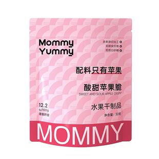 MommyYummy酸甜苹果干原味脆片无添加蔗糖孕期孕妇小零食泡水冻干