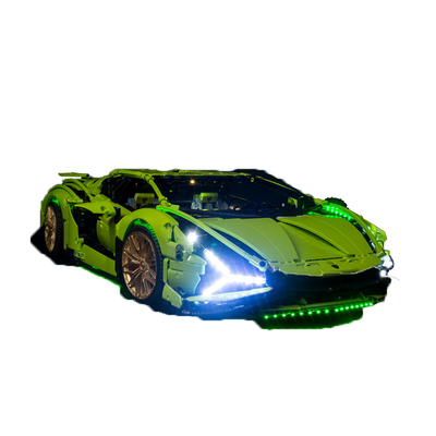 乐高42115兰博基尼灯组