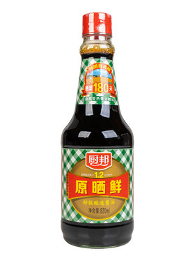 厨邦瓶装凉拌海鲜汁酿造酱油