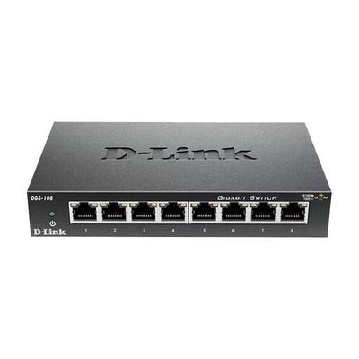 D-LINK千兆交换机5口网络分线器