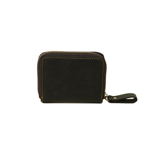 日系复古零钱包进口便携大容量多卡位风琴卡包真皮质感男女通用