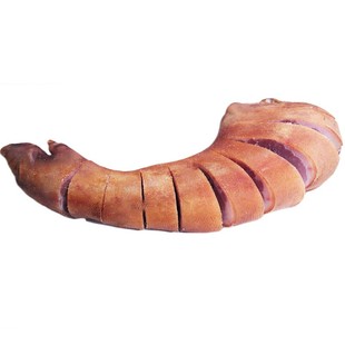 四川重庆烟熏腊猪脚农家柴火熏肉咸猪手猪蹄腊猪腿火腿前脚烧洗切