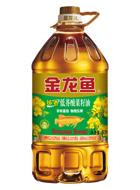 金龙鱼纯香低芥酸菜籽油5L