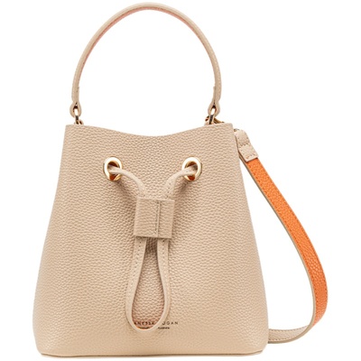 VH简约水桶包手提包荔枝纹单肩包