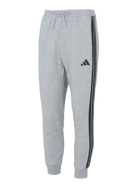 Adidas阿迪达斯运动裤男裤子2025夏季新款加绒保暖长裤灰色束腿裤