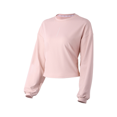 jsc运动卫衣女套头圆领健身