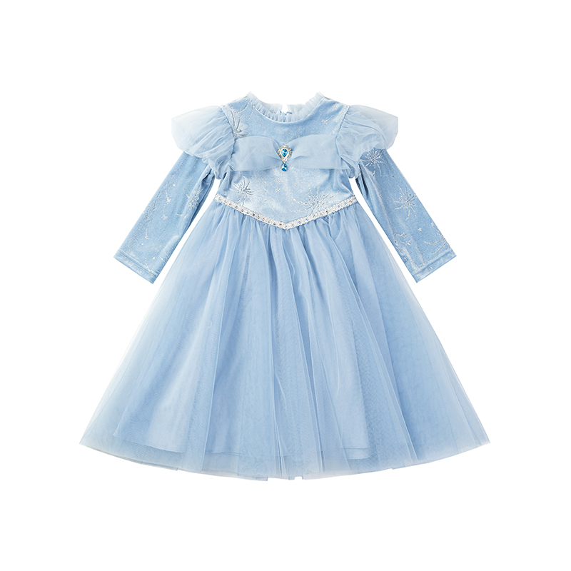 女宝生日礼服爱莎公主裙