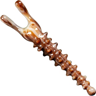 天然牦牛角海参美鼻器面部刮痧脸部眼霜导入棒拨筋眼部按摩穴位棒