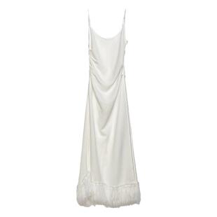 JACQUES WEI 设计师品牌 25春夏新款 拼辅料吊带裙 SOLSOL买手店