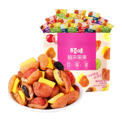 百草味果脯便携好分享果肉厚切