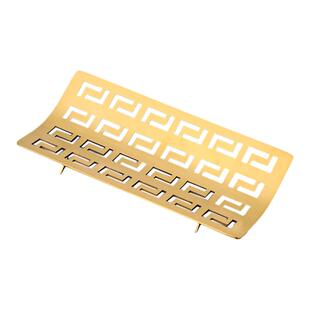 不锈钢金色毛巾碟纸巾碟湿巾托碟子酒店浴场酒楼商用LOGO定制款式